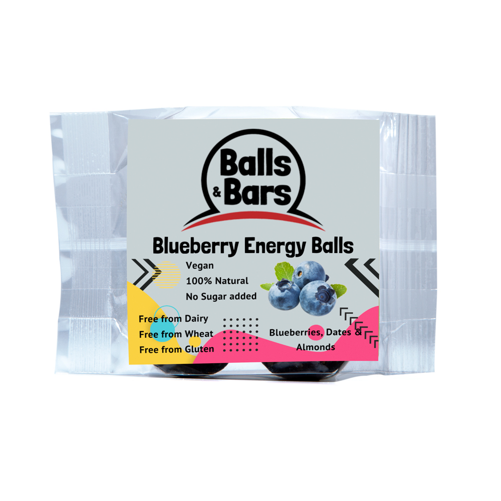 Blueberry Energy Balls
