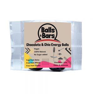 Balls and Bars Chocolate Chia Energy Balls