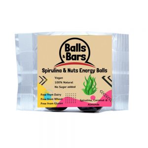 Balls and Bars Spirulina & Nuts Energy Balls